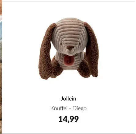 Aanbieding: Knuffel - Diego