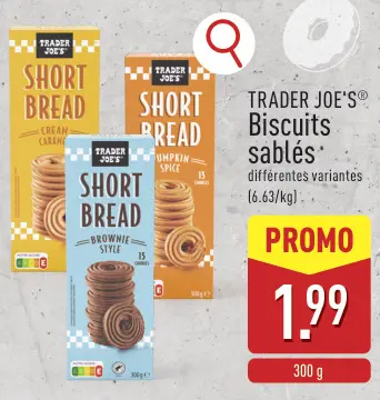 Offre: Biscuits sablés