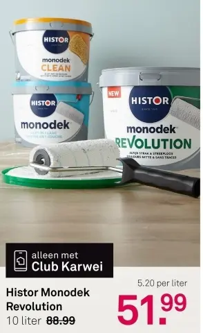 Aanbieding: Histor Monodek Revolution