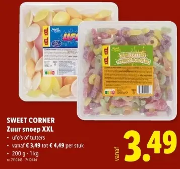 Promotie: Zuur snoep XXL