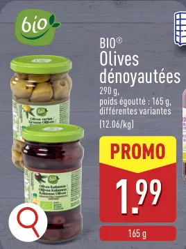 Offre: Olives dénoyautées