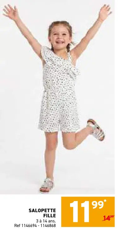 Offre: Salopette fille