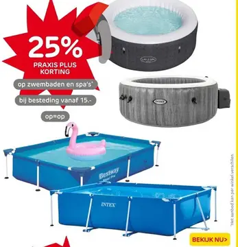 Aanbieding: zwembaden en spa's