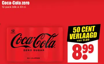 Aanbieding: Coca-Cola zero