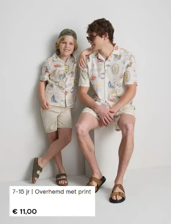 Promotie: Korte broek met print