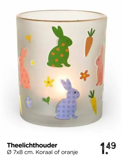 Aanbieding: Theelichthouder