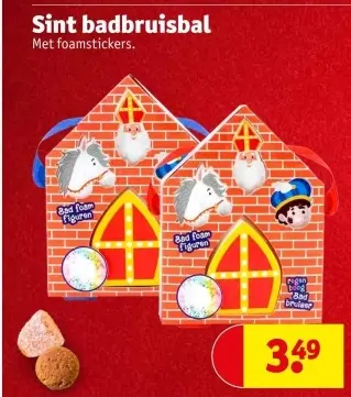 Aanbieding: Sint badbruisbal