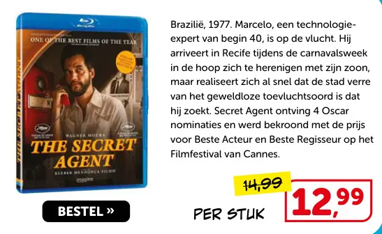Promotie: The secret agent