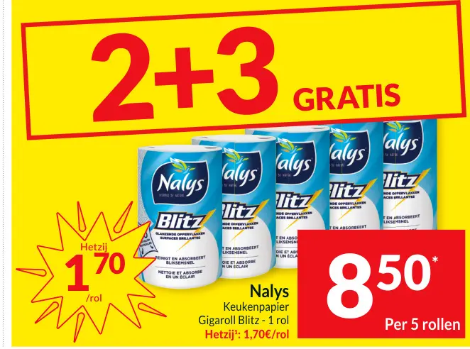 Promotie: Keukenpapier Gigaroll Blitz