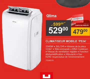 Offre: Climatiseur mobile