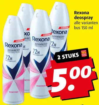 Aanbieding: Rexona deospray