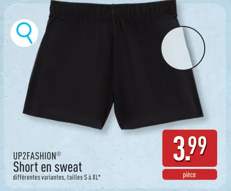 Offre: Short en sweat