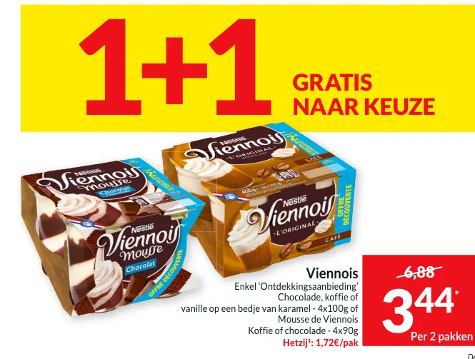 Promotie: Viennois