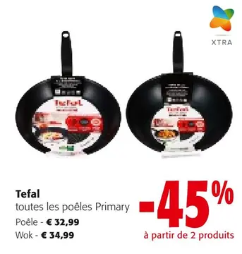 Offre: toutes les poêles Primary