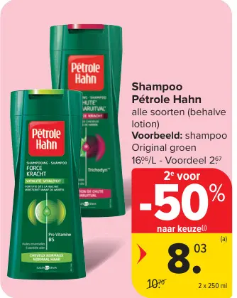 Promotie: Shampoo