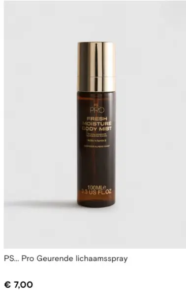 Promotie: PS... Pro Geurende lichaamsspray