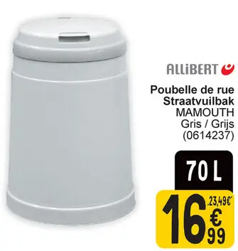 Offre: Poubelle de rue / Straatvuilbak