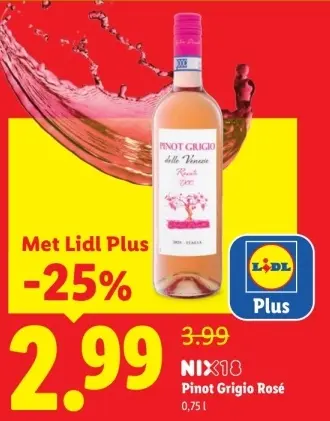 Aanbieding: Pinot Grigio Rosé