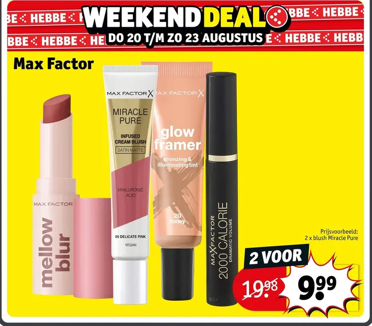 Promotie: Max Factor