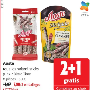 Offre: Salami-sticks