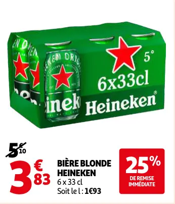Promotie: Bière blonde