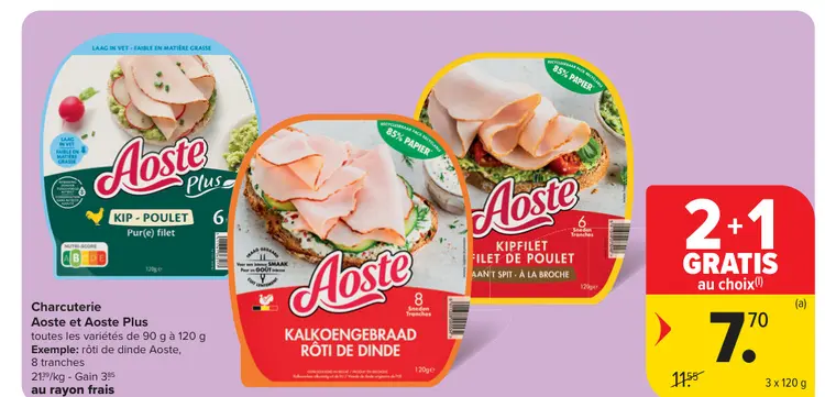 Offre: Charcuterie Aoste et Aoste Plus