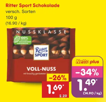 Aanbieding: Schokolade