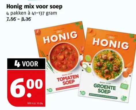 Aanbieding: Mix voor soep