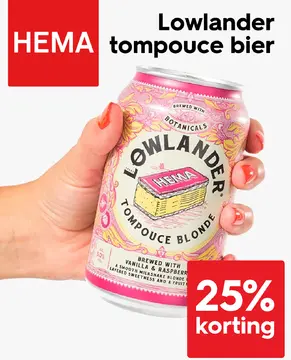 Aanbieding: Lowlander tompouce bier
