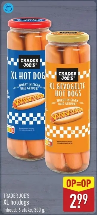 Aanbieding: XL hotdogs