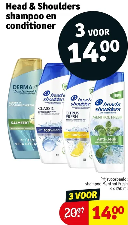 Aanbieding: Shampoo en conditioner