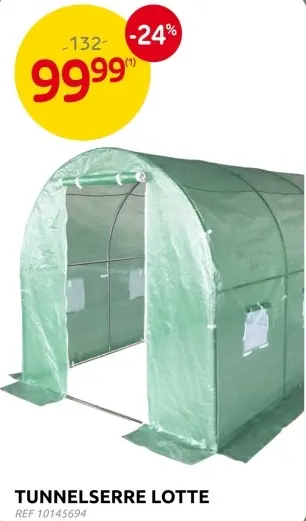 Promotie: Tunnelserre lotte