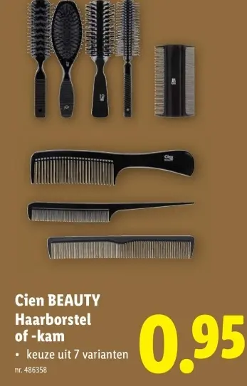 Aanbieding: Haarborstel of -kam