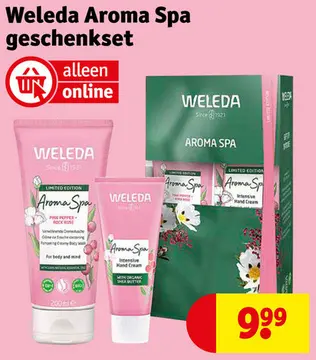 Aanbieding: Weleda Aroma Spa geschenkset