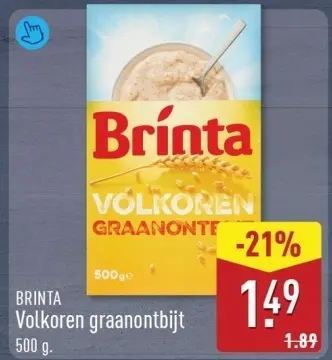 Aanbieding: Volkoren graanontbijt