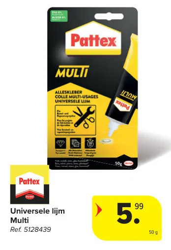 Offre: Universele lijm Multi