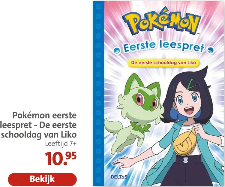 Aanbieding: Eerste leespret - De eerste schooldag van Liko