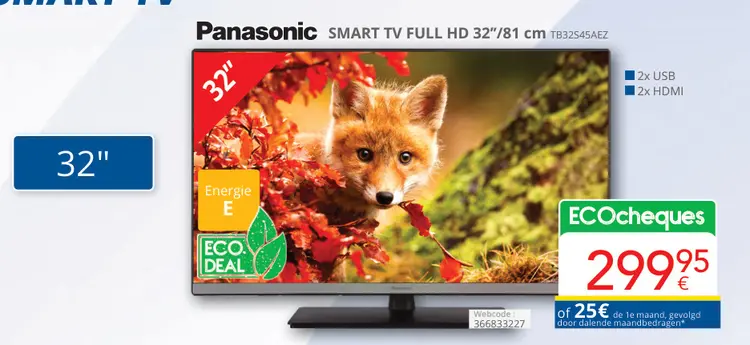 Aanbieding: Smart tv full hd