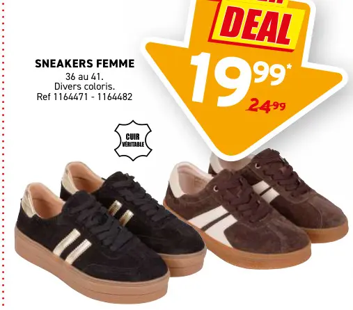 Offre: Sneakers femme