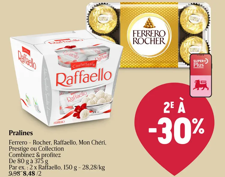 Offre: Pralines