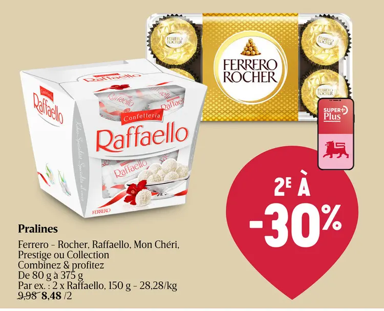 Offre: Pralines | Chocolat | Noisettes