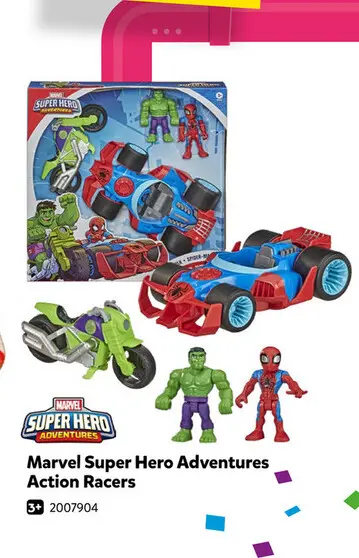 Aanbieding: Marvel Super Hero Adventures Action Racers