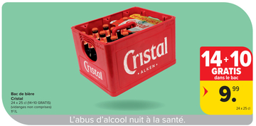 Offre: Bac de bière