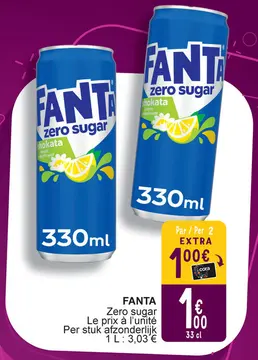 Offre: Fanta 330 ml
