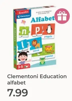 Aanbieding: Clementoni Education alfabet
