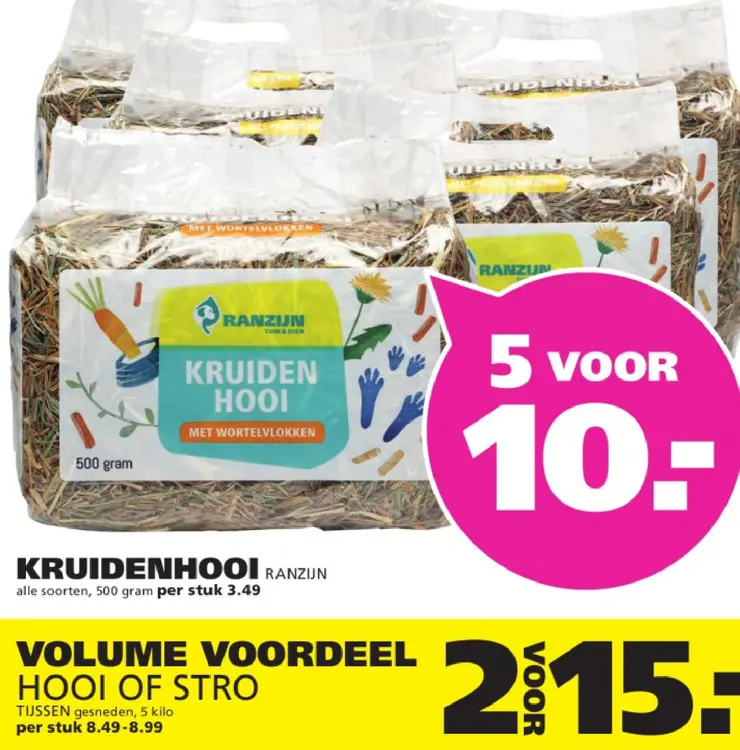 Aanbieding: Kruidenhooi