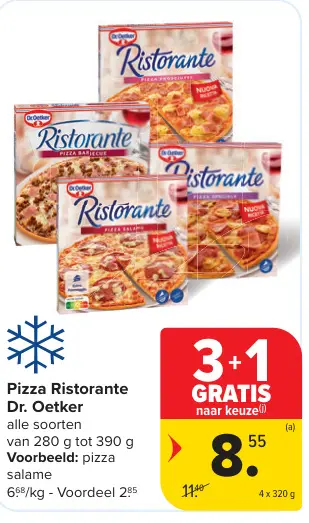 Promotie: Pizza Ristorante