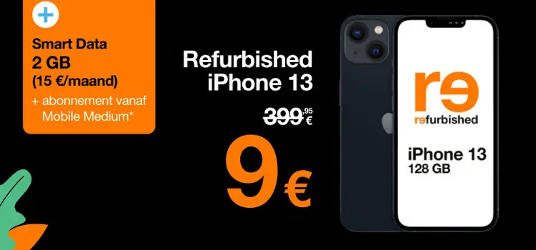 Promotie: Refurbished iPhone 13