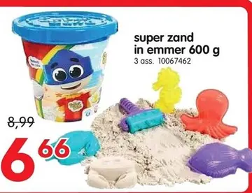 Aanbieding: super zand in emmer