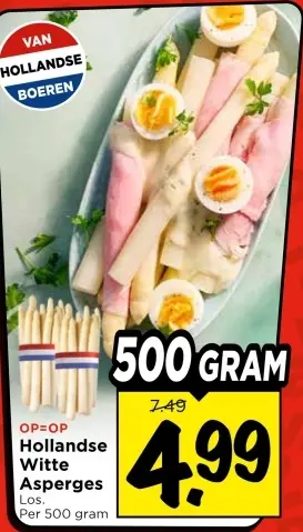 Hollandse Witte Asperges